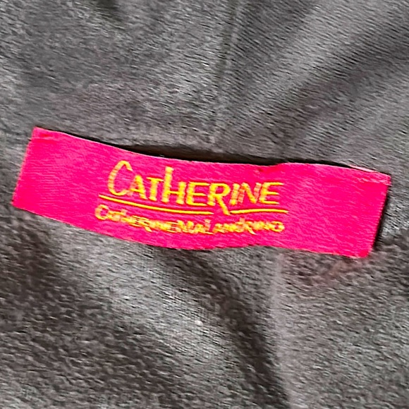 Catherine Malandrino Soft Faux Leather Gray Wrap Coat Size XS - Picture 3 of 3